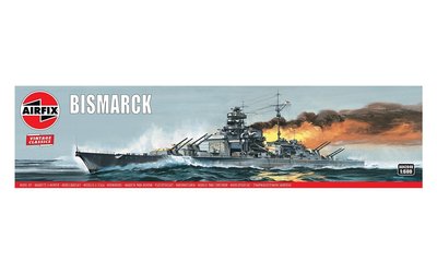 Airfix 1/600 Scale Bismarck Model Kit