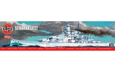 Airfix 1/600 Scale Scharnhorst Model Kit