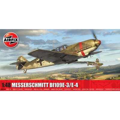 Airfix 1/48 Scale Messerschmitt Bf109E-3/E-4 Model Kit