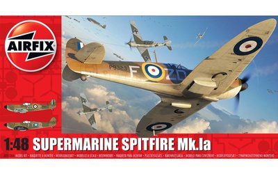 Airfix 1/48 Scale Supermarine Spitfire Mk.1a Model Kit
