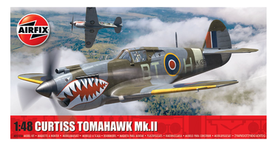 Airfix 1/48 Scale Curtiss Tomahawk Mk.II Model Kit