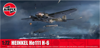 Airfix 1/72 Scale Heinkel He111 H-6 Model Kit
