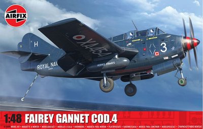 Airfix 1/48 Scale Fairey Gannet COD.4 Model Kit
