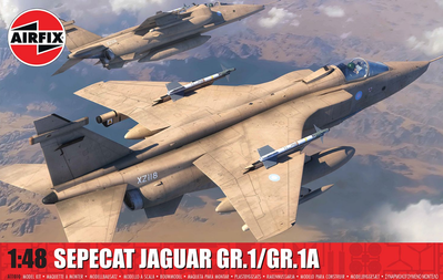 Airfix 1/48 Scale SEPECAT Jaguar GR.1/GR.1A Model Kit