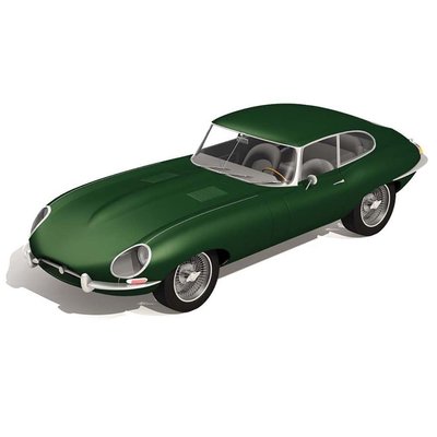 Airfix 1/43 Scale Jaguar E-Type Starter Set Model Kit