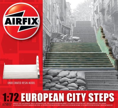 Airfix 1/72 Scale European City Steps Resin Model Kit