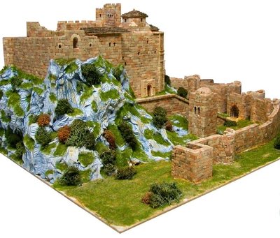 Loarre Castle Architectural Brick Model Kit