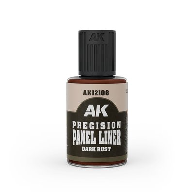 AK Interactive Dark Rust Precision Panel Liner