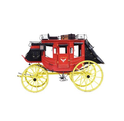 Artesania Latina 1/10 Scale 1848 Stage Coach Model Kit