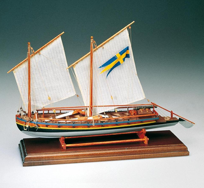 Cannoniera Svedese 1775 Swedish Gunboat Model Kit