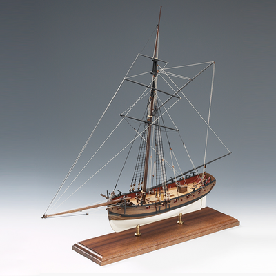 1/64 Scale HMS Cutter Lady Nelson Model Kit