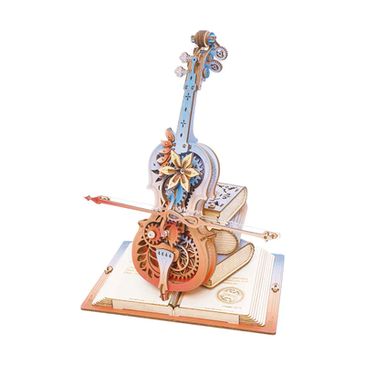 ROKR Symphony of Gorgeous Dreams Music Box Wooden Model Kit