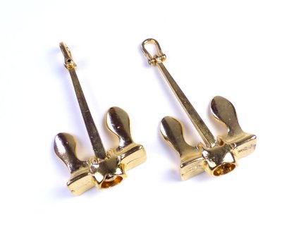 Aero Naut Brass Hall Anchor 60mm
