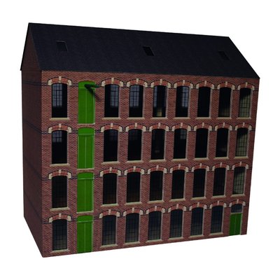ATD Models Textile Mill Card Kit OO Gauge