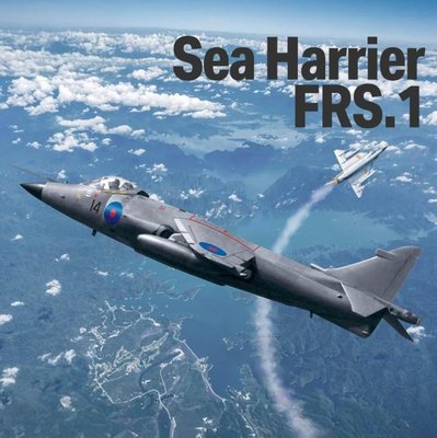 Academy 1/144 Scale British Royal Navy Sea Harrier FRS.1 V/STOL Strike Fighter Model Kit