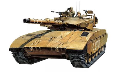 Academy 1/72 Scale IDF Merkava Mk III, ca.1990/91 Model Kit