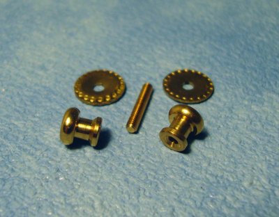 Beaded Doorknob Set for 12th Scale Dolls House