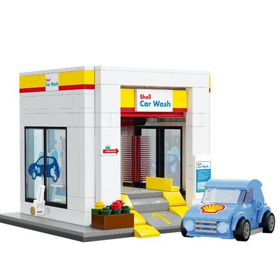CaDa Shell Car Wash Model Kit