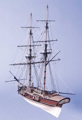 1/64 Scale HM Brig Badger Model Kit