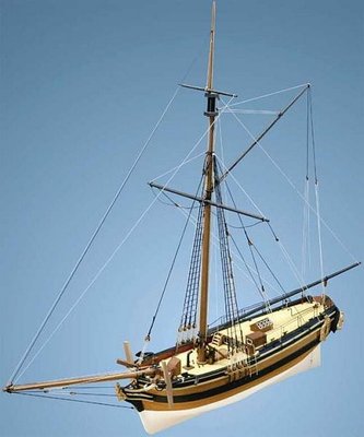 Caldercraft 1/64 Scale HM Yacht Chatham Model Kit