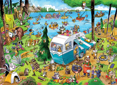 Cobble Hill Call Of The Wild 350 Piece Jigsaw