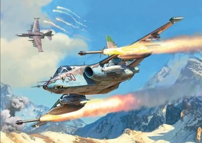 Zvezda SU-25 Frogfoot 1/48 Scale Model Aircraft Kit