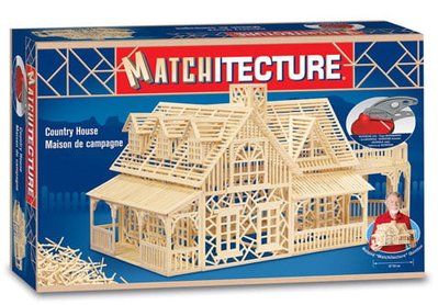 Matchitecture Country House Matchstick Kit