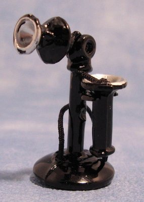 Upright Telephone for 12th Scale Dolls House