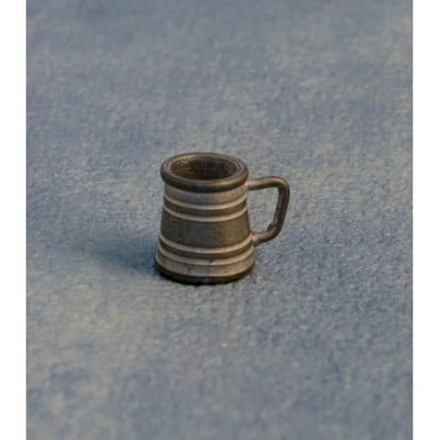 Pewter Effect Half Pint Tankard for 12th Scale Dolls House