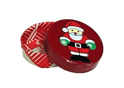 Santa Claus Christmas Tin for 12th Scale Dolls House