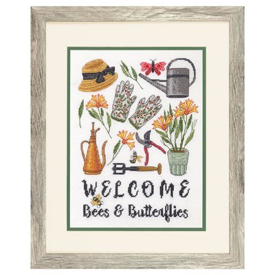 Dimensions Garden Time Counted Cross Stitch Kit