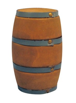Wood Barrel for 12th Scale Dolls House