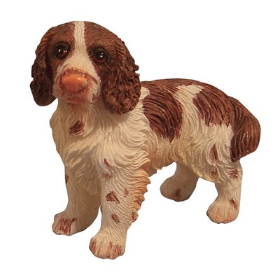Standing Springer Spaniel for 12th Scale Dolls House