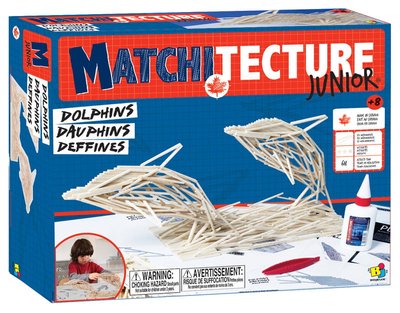 Matchitecture Dolphin Junior Matchstick Kit