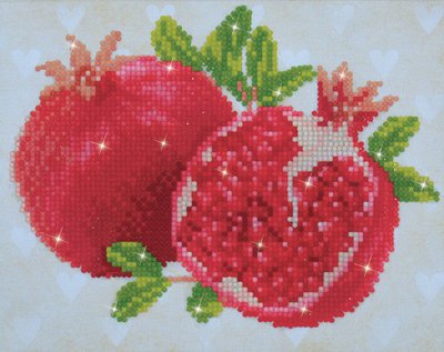Diamond Dotz Good Fortune Pomegranates Diamond Painting Kit