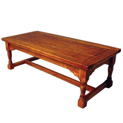 Refectory Table in Oak for 12th Scale Dolls House