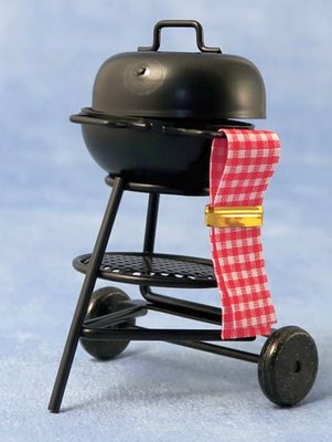Kettle BBQ Barbeque for 12th Scale Dolls House
