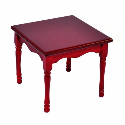 Mahogany Chess Table for 12th Scale Dolls House
