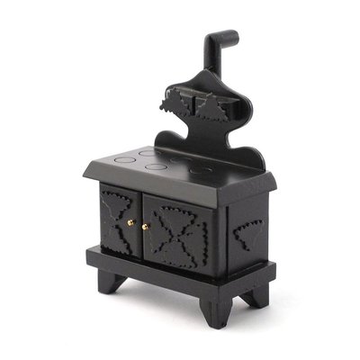 Victorian Stove with Hotplates for 12th Scale Dolls House