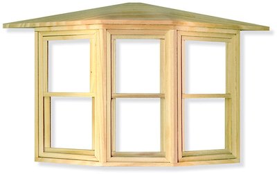 Sash Bay Window for 12th Scale Dolls House
