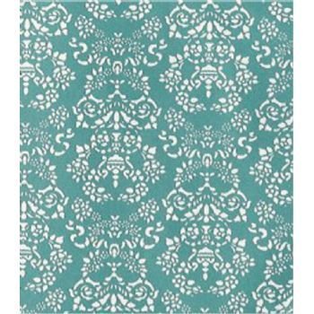 Renaissance White / Blue Wallpaper for 12th Scale Dolls House