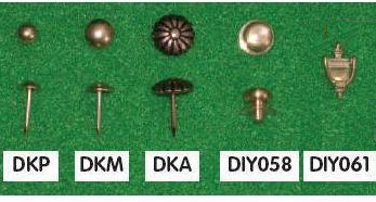 Brass Beaded Door Knocker for 12th Scale Dolls House
