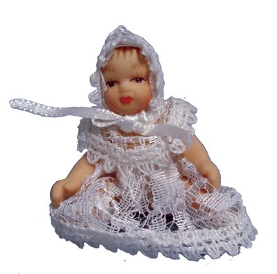 Tiny Baby for 12th Scale Dolls House