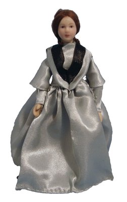 Victorian Lady for 12th Scale Dolls House