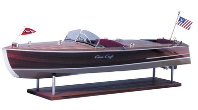 Dumas 1/8 Scale Chris Craft Racing Runabout 1949 Wooden Model Boat Kit
