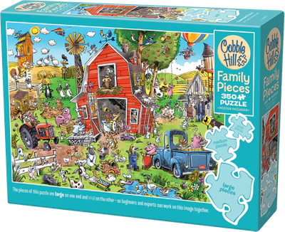 Cobble Hill Farmyard Folly 350 Piece Jigsaw