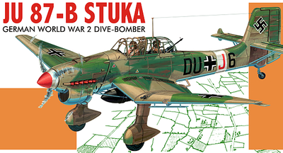 1/16 Scale German STUKA Dive Bomber Balsa Model Kit
