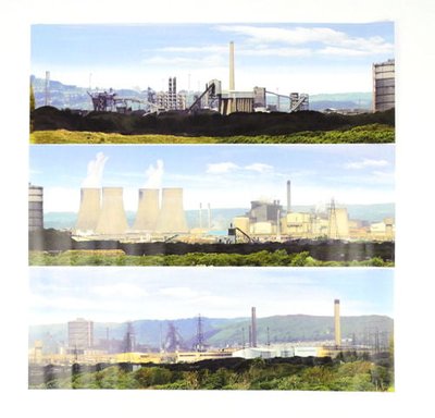 Gaugemaster Industrial Large Photo Backscene (2744x304mm) OO Gauge