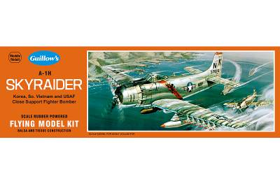 Guillows 1/35 Scale Skyraider Balsa Model Kit
