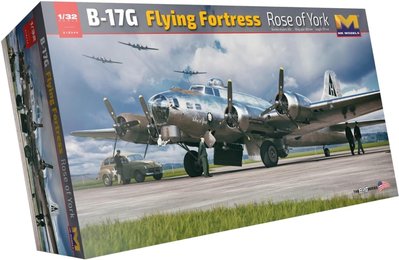 HK Models 1/32 Scale B-17G Flying Fortress 'Rose of York' Limited Edition Model Kit